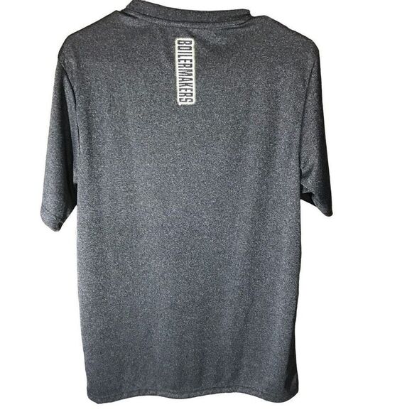 Colosseum Mens SZ Large Perdue University Boilermakers gray short sl shirt - Picture 2 of 5